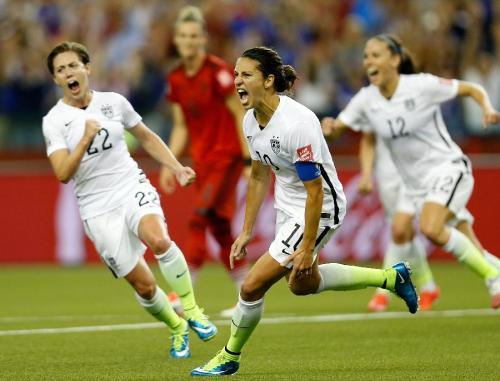 2015女足世界杯半决赛美国对德国